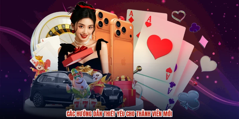 Các hướng dẫn thiết yếu cho thành viên mới