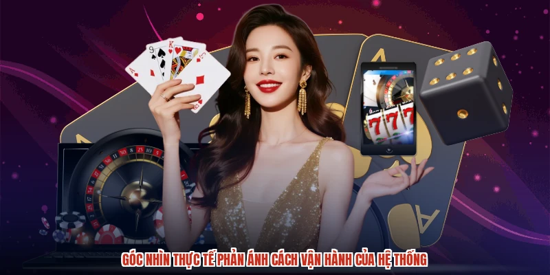 Góc nhìn thực tế phản ánh cách vận hành của hệ thống