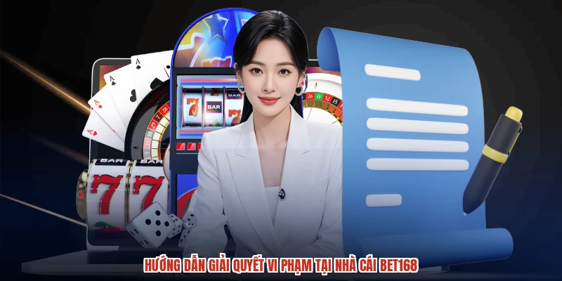 Hướng dẫn giải quyết vi phạm tại nhà cái BET168 Hướng dẫn giải quyết vi phạm tại nhà cái BET168